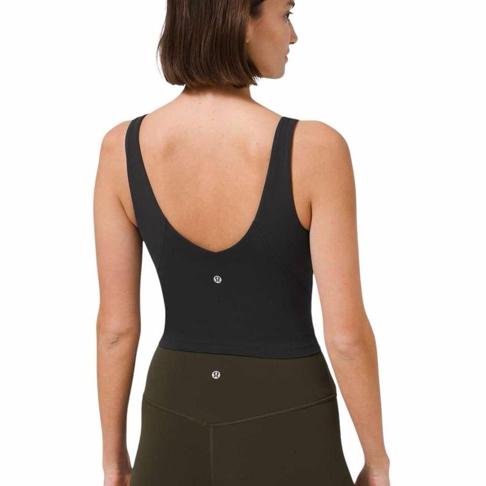 Lululemon Align Tank *Gathered-Front in Black - Picture 2 of 6